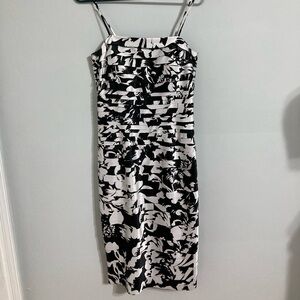 White House Black Market black and white dress NEW WITH TAGS